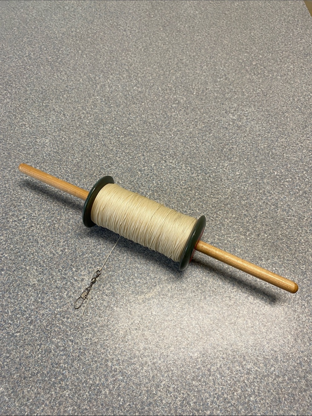 Vintage Spool of String with Hook to use for Kite Flying (KITE NOT INCLUDED)